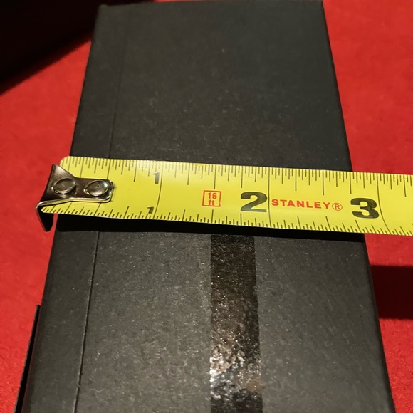 New YSL Beaute Black Mini Hard Clutch - Picture 3 of 7